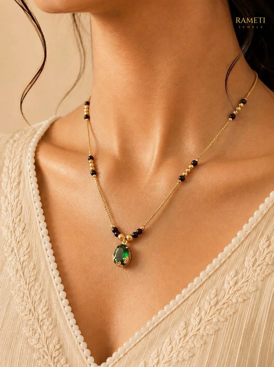 Detailed view of Sreeleela Mangalsutra - Rameti Jewels