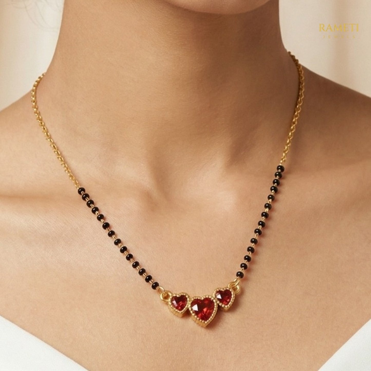 Aadhya Eternal Bond 18K Gold Mangalsutra - Rameti Jewels