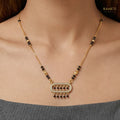 Jhalak Royal Heart Cut Designer Mangalsutra