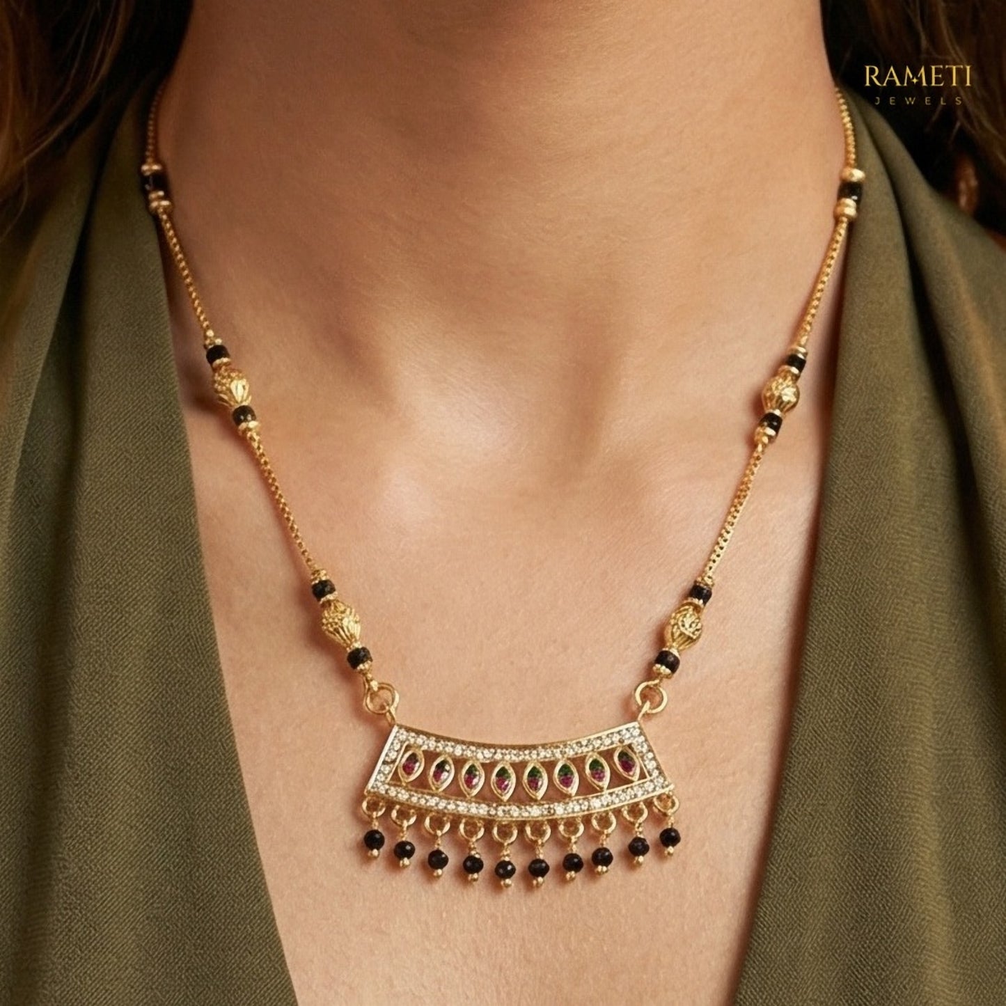 Kajal Traditional Heritage Collection Mangalsutra - Rameti Jewels