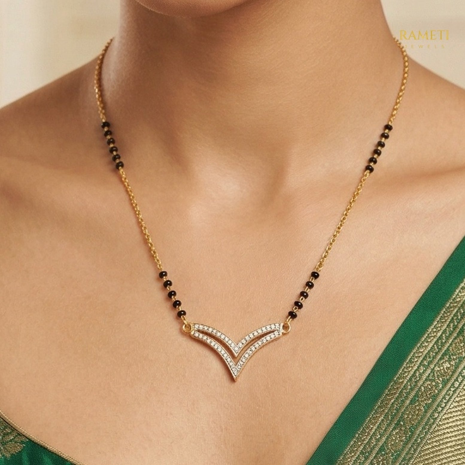 Leena Traditional Heritage Collection Mangalsutra - Rameti Jewels