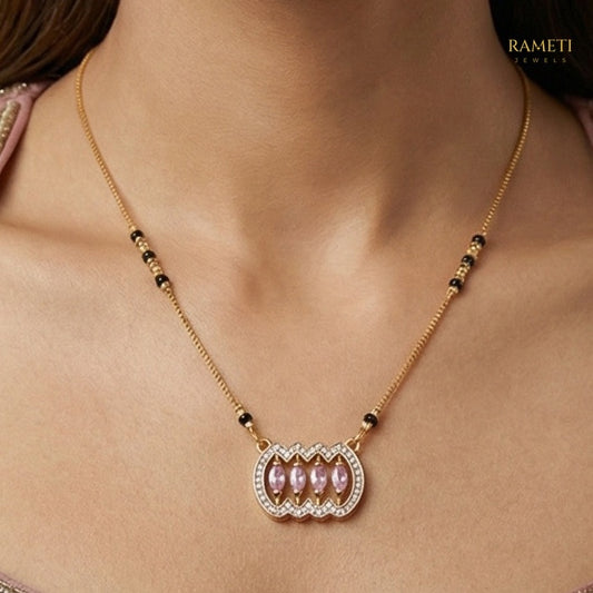 Barkha Minimalist Elegance Daily Wear Mangalsutra - Rameti Jewels