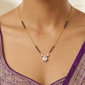 Lipika Royal Heart Cut Designer Mangalsutra