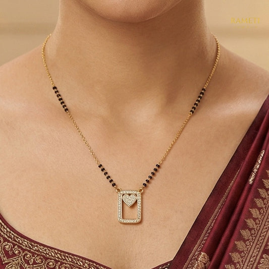 Maahi Eternal Bond 18K Gold Mangalsutra - Rameti Jewels