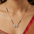 Mahi Royal Heart Cut Designer Mangalsutra