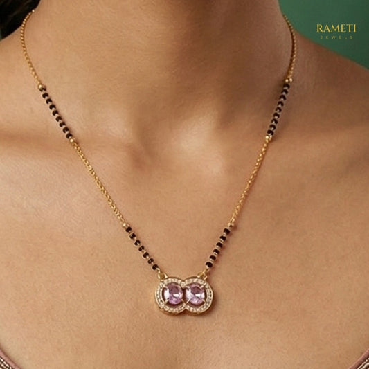 Bavisha Eternal Bond 18K Gold Mangalsutra - Rameti Jewels