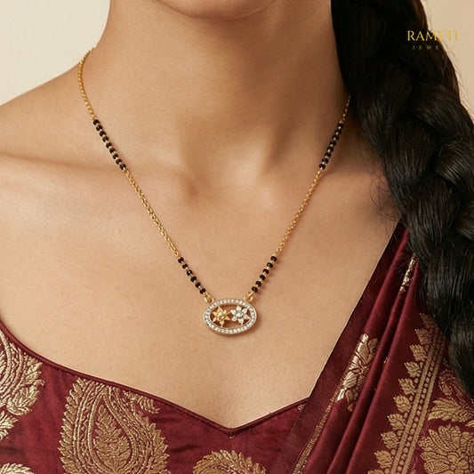 Mahima Celebrity Inspired Modern Mangalsutra - Rameti Jewels