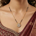 Nandita Glistening CZ Studded Party Wear Mangalsutra