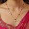 Nartan Royal Heart Cut Designer Mangalsutra