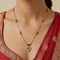 Olivia Royal Heart Cut Designer Mangalsutra