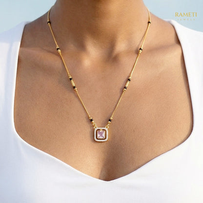 Payal Sleek and Sophisticated Office Wear Mangalsutra - Rameti Jewels