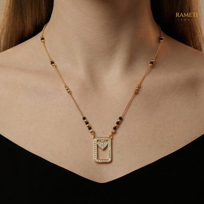 Ragini Eternal Bond 18K Gold Mangalsutra - Rameti Jewels