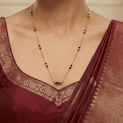 Detailed view of Ramya Traditional Heritage Collection Mangalsutra - Rameti Jewels