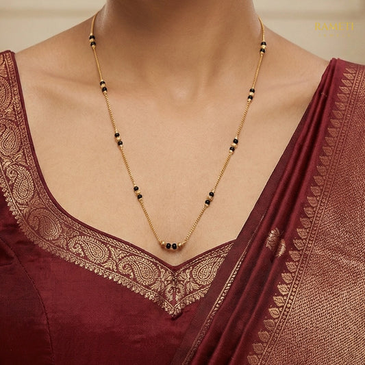 Detailed view of Ramya Traditional Heritage Collection Mangalsutra - Rameti Jewels