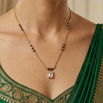 Sneha Minimalist Elegance Daily Wear Mangalsutra - Rameti Jewels