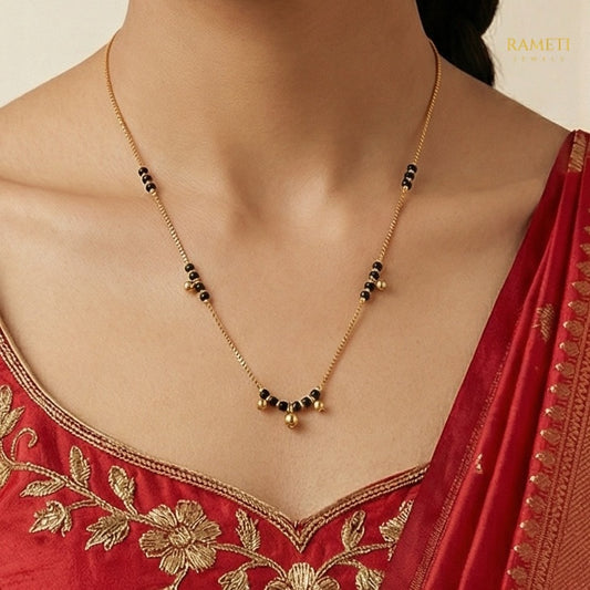 Sunita Sleek and Sophisticated Office Wear Mangalsutra - Rameti Jewels