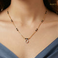 Tapi Glistening CZ Studded Party Wear Mangalsutra