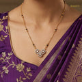 Tina Glistening CZ Studded Party Wear Mangalsutra