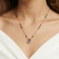 Upasana Glistening CZ Studded Party Wear Mangalsutra