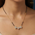 Charu Royal Heart Cut Designer Mangalsutra