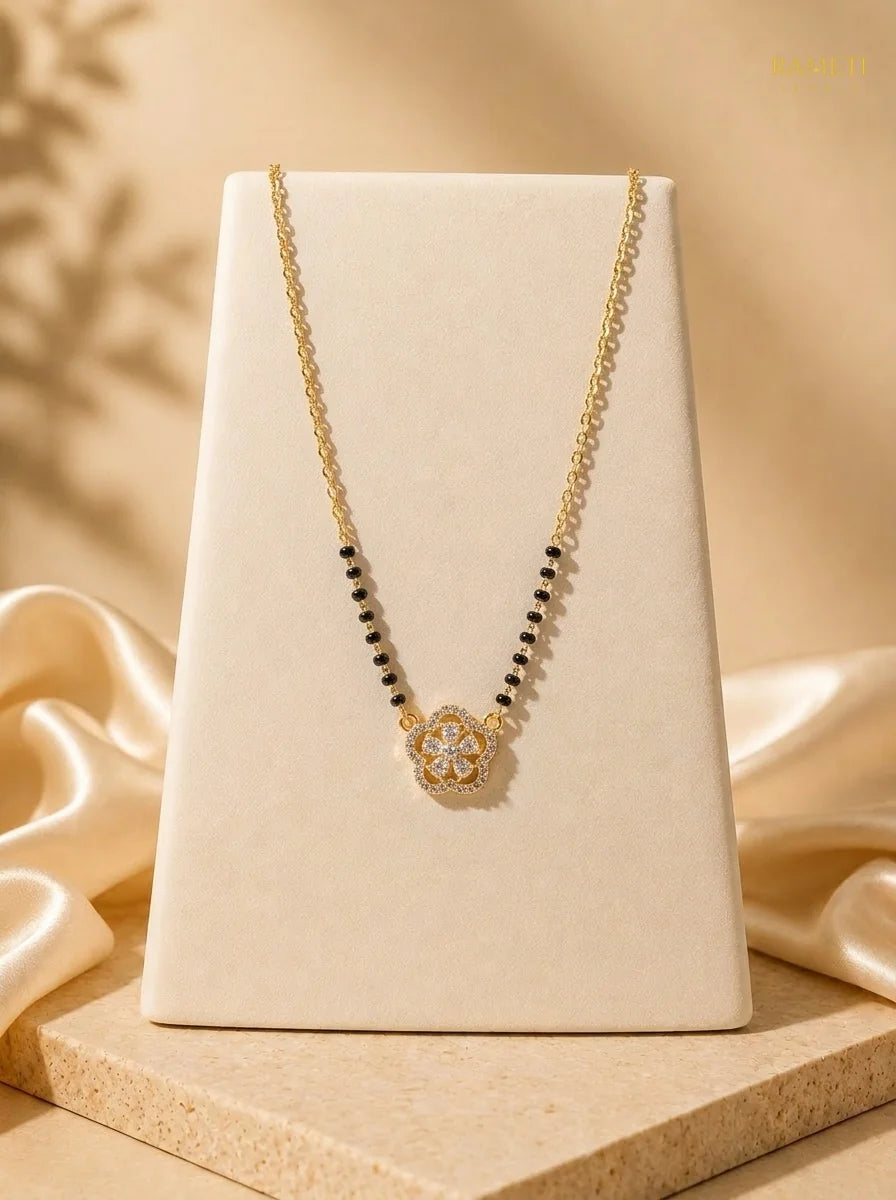 Detailed view of Nora Mangalsutra - Rameti Jewels