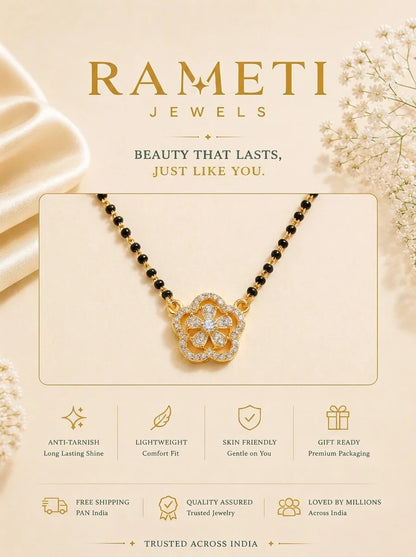 Detailed view of Nora Mangalsutra - Rameti Jewels