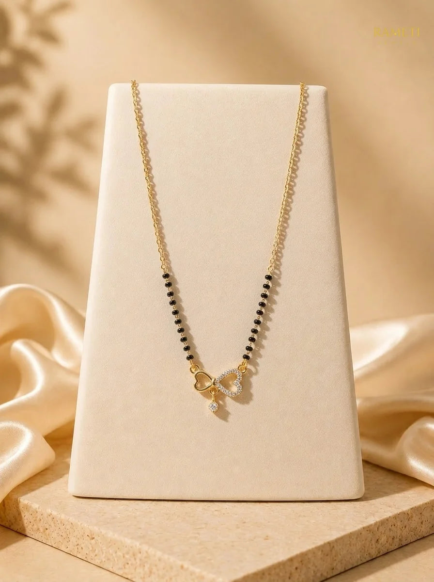 Detailed view of Alia Mangalsutra - Rameti Jewels