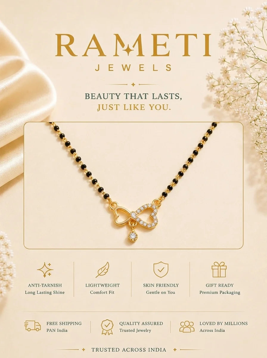 Detailed view of Alia Mangalsutra - Rameti Jewels