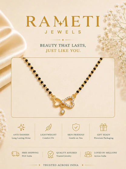 Detailed view of Alia Mangalsutra - Rameti Jewels