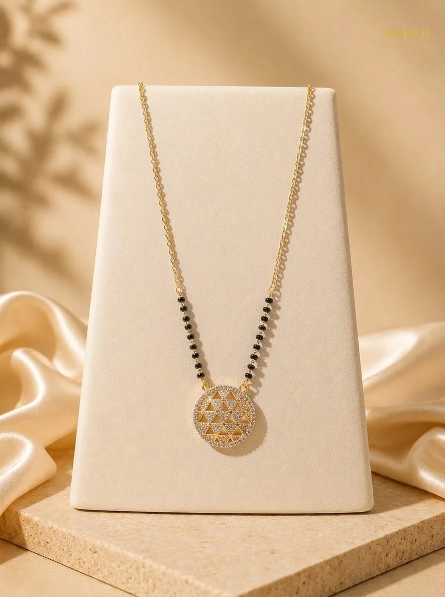 Detailed view of Sara Mangalsutra - Rameti Jewels