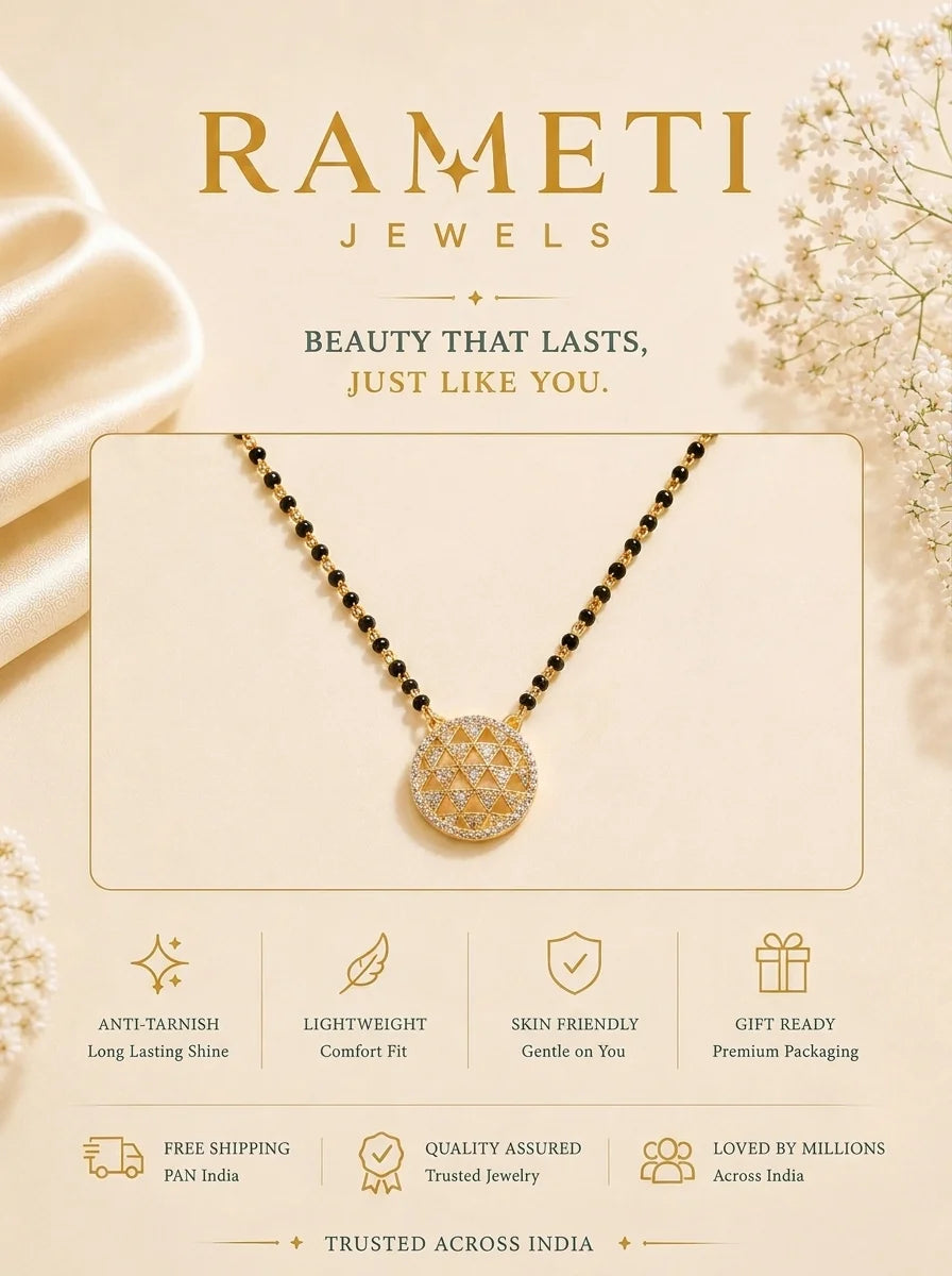 Detailed view of Sara Mangalsutra - Rameti Jewels