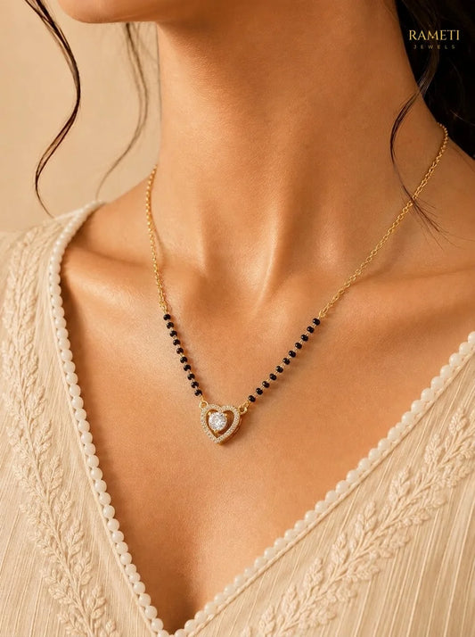 Detailed view of Tamanna Mangalsutra - Rameti Jewels