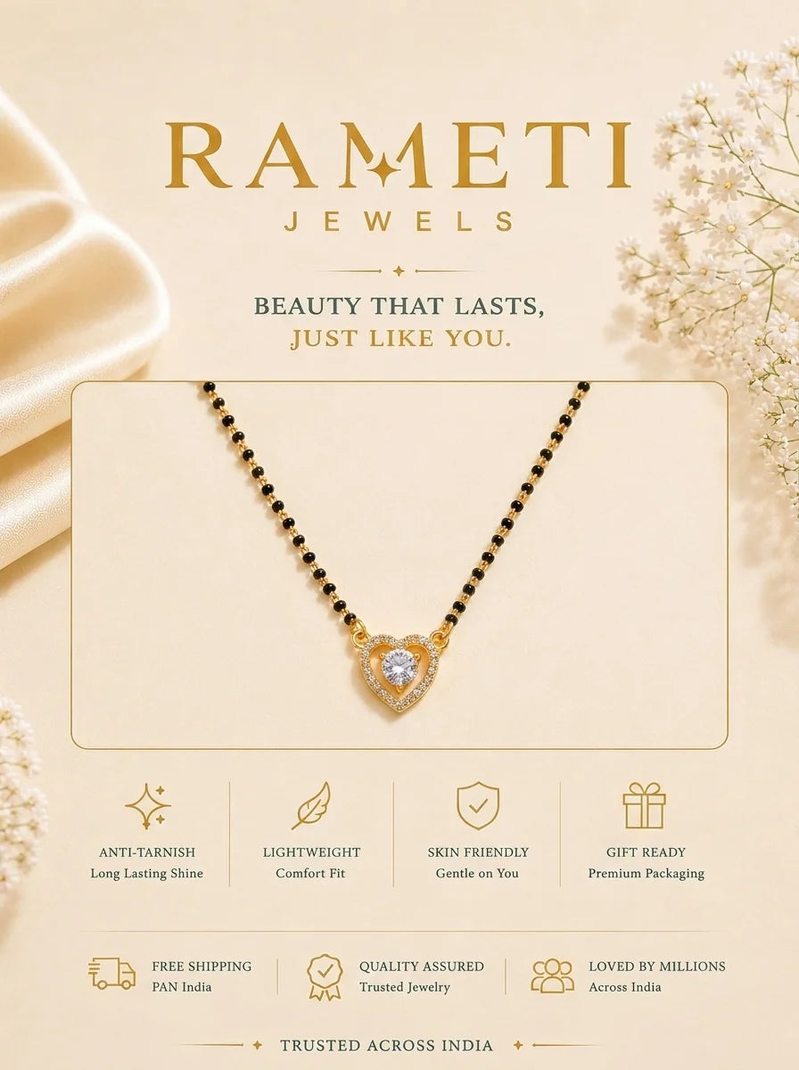 Detailed view of Tamanna Mangalsutra - Rameti Jewels