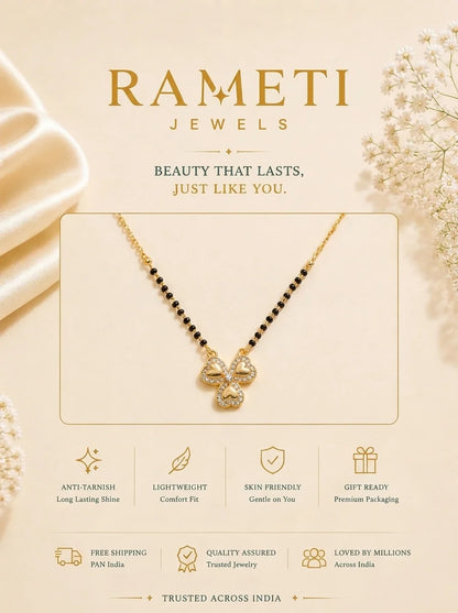 Detailed view of Rashmika Mangalsutra - Rameti Jewels
