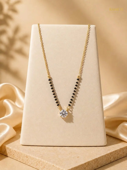 Detailed view of Malavika Mangalsutra - Rameti Jewels