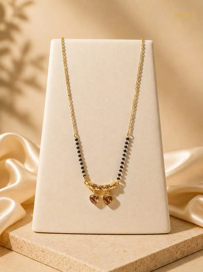 Detailed view of Dhvani Mangalsutra - Rameti Jewels