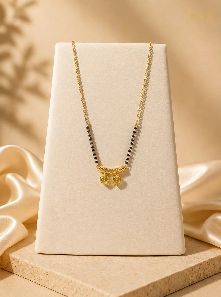 Detailed view of Anushka Mangalsutra - Rameti Jewels