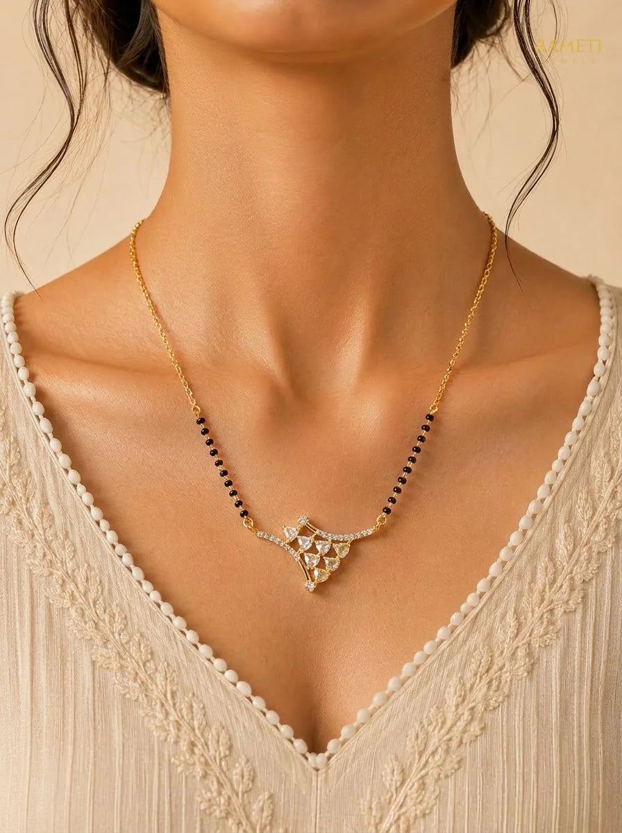 Nisha Mangalsutra - Rameti Jewels