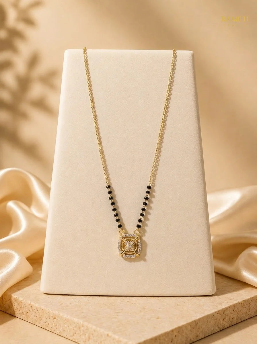 Detailed view of Keerthy Mangalsutra - Rameti Jewels