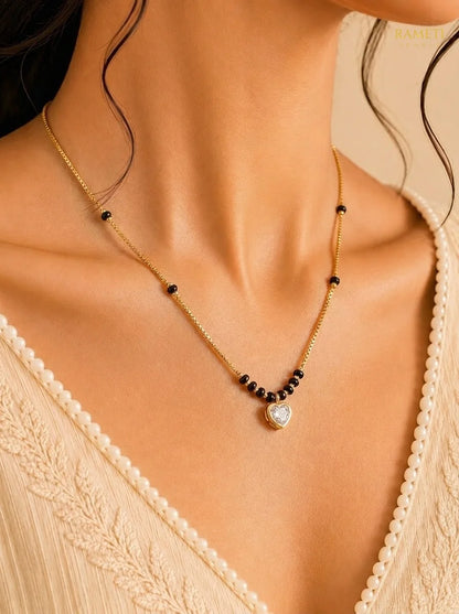 Detailed view of Sai Mangalsutra - Rameti Jewels