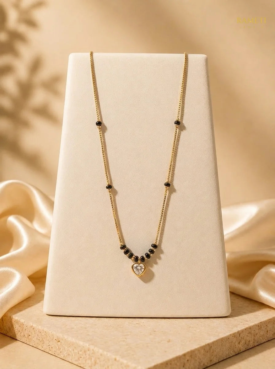 Detailed view of Sai Mangalsutra - Rameti Jewels