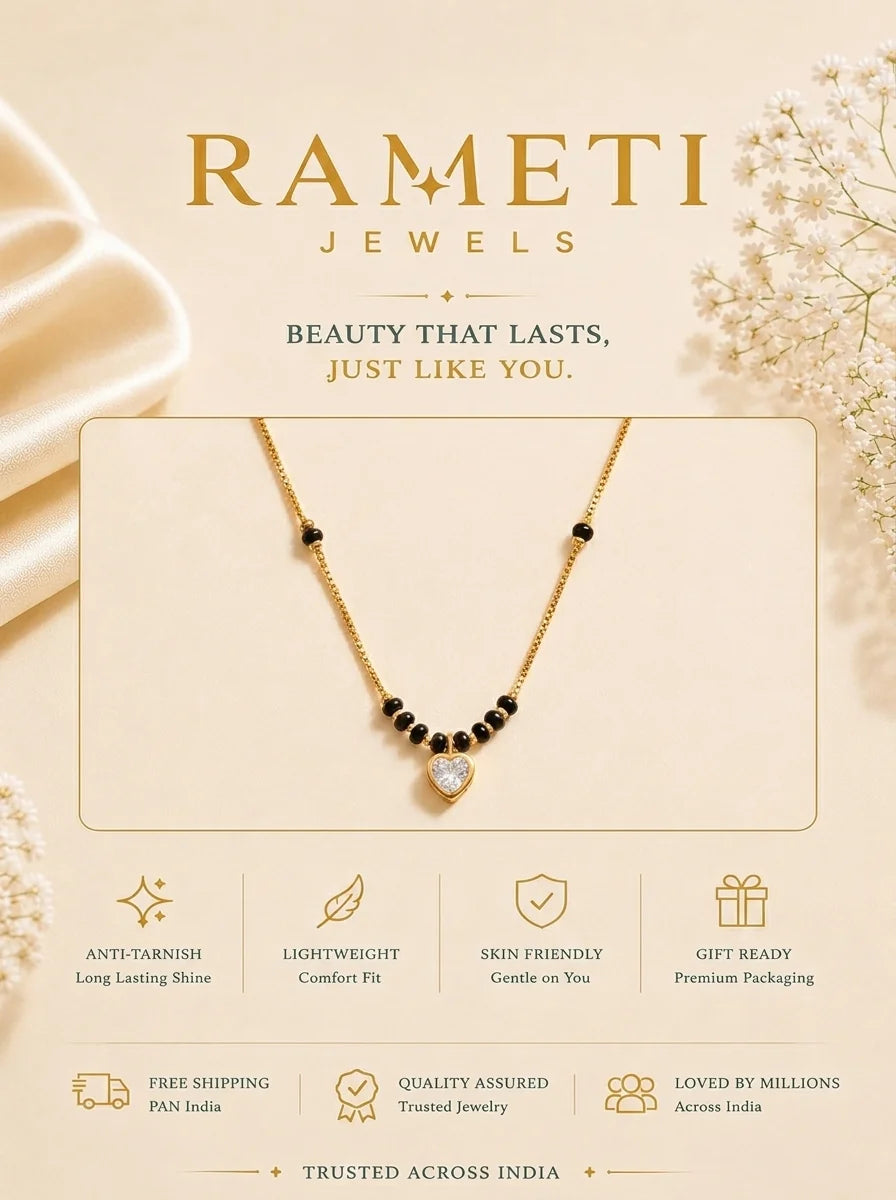Detailed view of Sai Mangalsutra - Rameti Jewels
