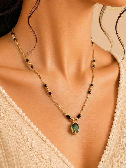 Detailed view of Sreeleela Mangalsutra - Rameti Jewels