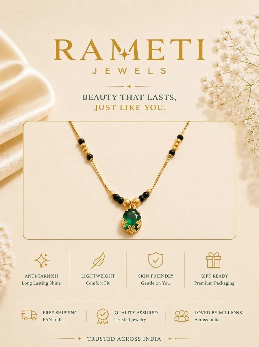 Detailed view of Sreeleela Mangalsutra - Rameti Jewels