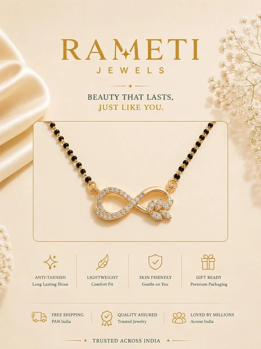 Detailed view of Nimrat Mangalsutra - Rameti Jewels