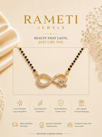 Detailed view of Nimrat Mangalsutra - Rameti Jewels