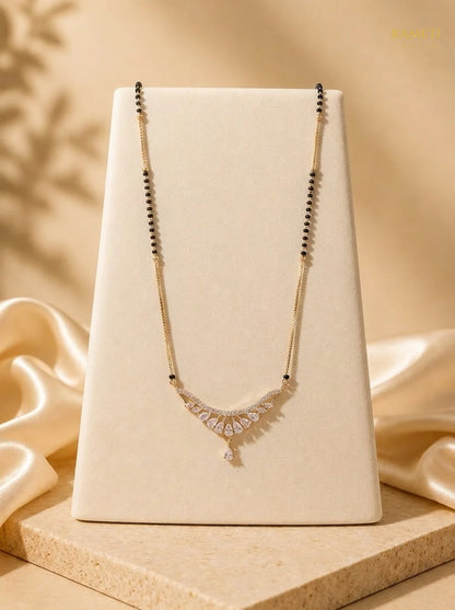 Detailed view of Chitrangada Mangalsutra - Rameti Jewels