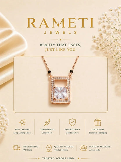 Detailed view of Huma Mangalsutra - Rameti Jewels
