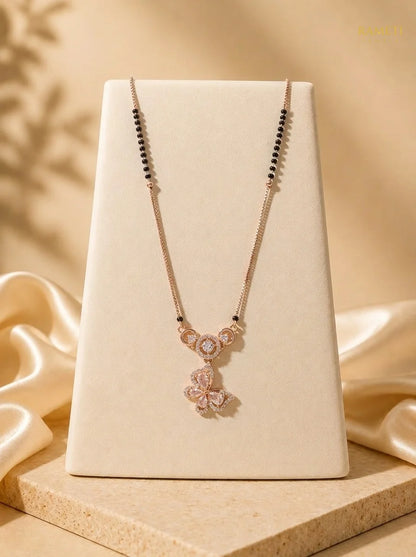 Detailed view of Yami Mangalsutra - Rameti Jewels