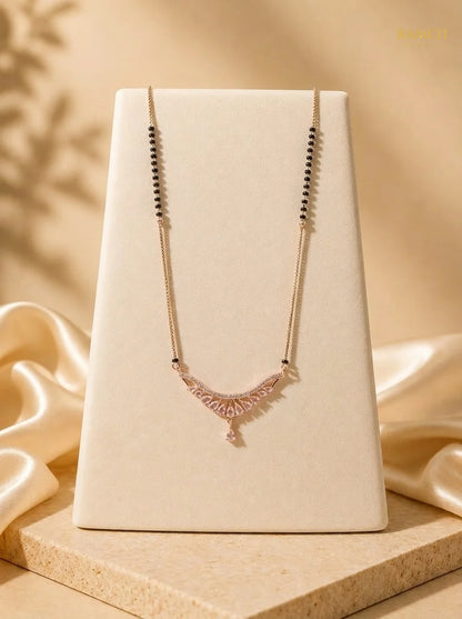 Detailed view of Nidhi Mangalsutra - Rameti Jewels